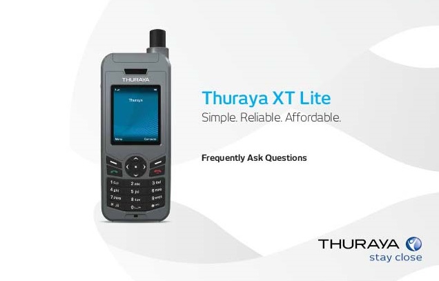 Купить спутниковый телефон Thuraya XT-LITE в Казахстане — связь вне зоны GSM,